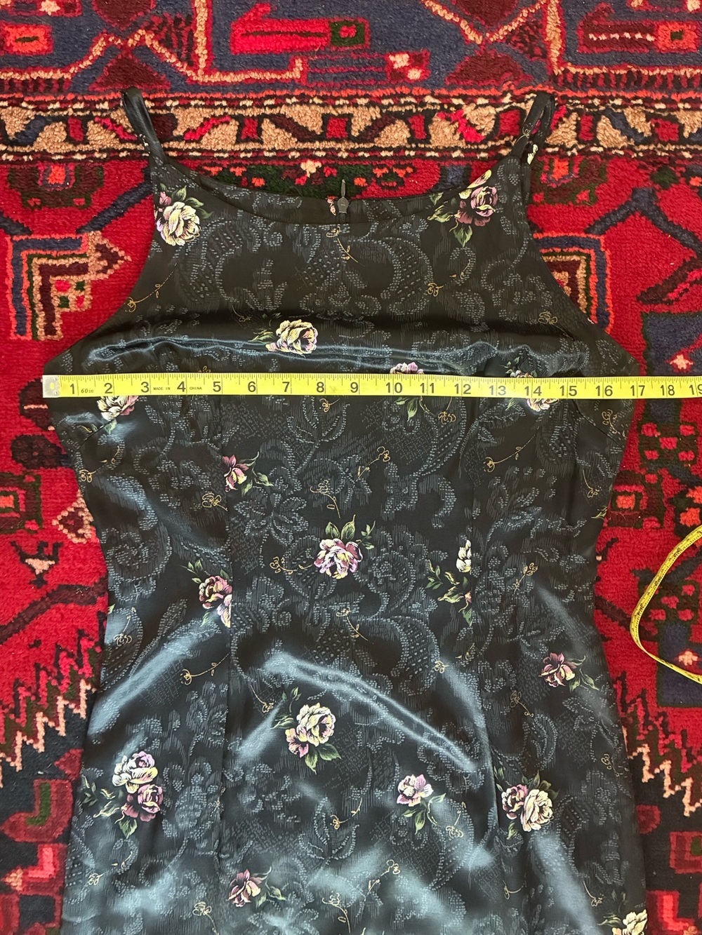 Vintage 90s Y2K All That Jazz Floral Maxi Dress - Picture 7 of 13